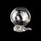 EFAY Clear Balloons 18 Pre Stretched 15 Packs Big Stuffing Crystal Bubble Clear Bobo Balloons for Air or Helium Use