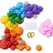 KUULBELA 162 Pcs Rainbow Garland Balloon Kit mixed size 18 10 5 Inch Rainbow arch balloon kit for Birthday Baby Shower Wedding