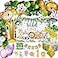 Tsoifu Safari 1st Birthday Decorations for Boy Wild One Backdorp Happy Birthday Banner Jungle Themed Tablecloth Balloon Garland Kit