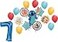 Anagram Stitch Boy Theme 7th Birthday Party Foil and Latex Balloon Decorations BQ4175