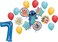 Anagram Stitch Boy Theme 7th Birthday Party Foil and Latex Balloon Decorations BQ4175