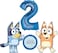 Anagram Bluey and Bingo 2nd Birthday Party Supplies Balloon Bouquet Decorations