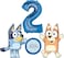 Anagram Bluey and Bingo 2nd Birthday Party Supplies Balloon Bouquet Decorations