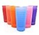 KX-WARE KXWARE Mixed Drinkware 22ounce Plastic TumblersDrinking GlassesParty CupsIced Tea Glasses Set of 12 Multicolor Unbreakable Dishwasher Safe BPA Free