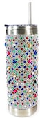 Jacqueline Kent JKT102MI Royal Ice Stainless Steel Tumbler 20 Oz Multicolor