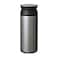 KINTO 20948 Travel Tumbler 169 fl oz 500 ml Silver Double Wall Vacuum Construction Heat and Cold Retention