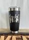 Maverick Advantage Baseball Mom Tumbler 20 oz Black w Sliding Lock Lid Gift