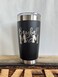 Maverick Advantage Baseball Mom Tumbler 20 oz Black w Sliding Lock Lid Gift
