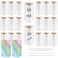 ABBSH Frosted Sublimation Glass Cups With Bamboo Lid 16oz Tumblers 20Pack Blanks Glasses Beer Can and Straws