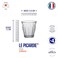 Duralex 1024ac04 Picardie Tumblers Set of 4 Clear Glass 7 cm
