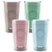 Tervis Romantic Embossed Hobnail Collection Made in USA Double Walled Insulated Tumbler Travel Cup Keeps Drinks Cold Hot 16oz 4pk Assorted