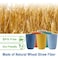 BUSOKIP Wheat Straw Cups 16 OZ Plastic Drinking Glasses Drinking Cup Unbreakable Kitchen Cups Sets of 6 Microwave Dishwasher Safe Water Glasses Reusable Plastic Cup for Party Multicolor