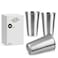 HAMILADUO 4Pack 16 oz Stainless Steel Pint CupsStainless Steel CupPint Cup Tumblerwater TumblerStackableReusableBPA Free 4