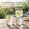 Meolibour Plastic Drinking Glasses Set of 8 14oz Rocks 20oz Water Cups Unbreakable Plastic Glasses Drinkware Clear Kitchen Tumblers for Home Outdoors Reusable BPAFree TopRack Dishwasher Safe