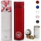 Teabloom ORIGINAL AllPurpose Beverage Tumbler 16 oz 480 ml Brushed Metal Insulated Water BottleTea FlaskCold Brew Coffee Mug ExtraFine TwoWay Infuser Travel Bottle Ruby Red