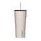 Corkcicle Cold Cup Insulated Tumbler with Straw Keeps Drinks Cold for 12 Hours TripleInsulated Stainless Steel LeakResistant Lid Summer Drinkware Gift 24 oz Latte