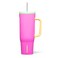 Corkcicle Cruiser Insulated Tumbler Keeps Drinks Cold 20 Hours TripleInsulated Stainless Steel SpillProof Lid Summer Drinkware Gift Keeps Drinks Ice Cold 40 oz Sunglass Tan