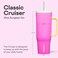 Corkcicle Cruiser Insulated Tumbler Keeps Drinks Cold 20 Hours TripleInsulated Stainless Steel SpillProof Lid Summer Drinkware Gift Keeps Drinks Ice Cold 40 oz Sunglass Tan