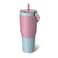 Br&Atilde;&frac14;Mate BrMate Resa 35oz 100 Leakproof Travel Tumbler with Handle Straw Flexible SoftSip Straw Silicone Sleeve for Durability Stainless Steel Cup Holder Travel Friendly Water Bottle Eclipse