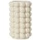 YANWE1 Bubble Vase Beige Ceramic Vase for Boho Decor Ceramic Flower Vases for Modern Home Decor Tall Decorative Vases for Living Room Bedroom Wedding Entryway Mantel Office 85 Inches