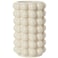 YANWE1 Bubble Vase Beige Ceramic Vase for Boho Decor Ceramic Flower Vases for Modern Home Decor Tall Decorative Vases for Living Room Bedroom Wedding Entryway Mantel Office 85 Inches