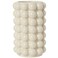 YANWE1 Bubble Vase Beige Ceramic Vase for Boho Decor Ceramic Flower Vases for Modern Home Decor Tall Decorative Vases for Living Room Bedroom Wedding Entryway Mantel Office 85 Inches