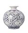 XMZXKJ Hand Made Blue and White Porcelain Vase Ceramic Vase Home Decorative Vase 67 ins Tall linglong