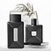 LZV Black Ceramic Vase Set of 2Square Vase Rustic Home Decor Minimalist Nordic Boho Style for Living Room Shelf Table Bookshelf Mantel and Entryway Decor Vases