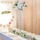 NUPTIO Silver Crystal Flower Vases for Weddings 2 Pcs 394in Tall Elegant Party Decorations