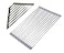 Ahyuan Corner Sink Dish Drainer Over The Sink Dish Drying Rack Corner Dish Rack SUS304 Cubic Stainless Still Kitchen Sponge Holder Corner Sink Sponge Caddy Dish Rack Light Gray