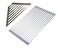 Ahyuan Corner Sink Dish Drainer Over The Sink Dish Drying Rack Corner Dish Rack SUS304 Cubic Stainless Still Kitchen Sponge Holder Corner Sink Sponge Caddy Dish Rack Light Gray