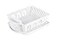 Sterilite 06218006 Sink Dish Rack Drainer White