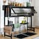 ASIEIT Dish Drying Rack 3Tier Over The Sink Dish Drying Rack 335 Over Sink Dish Rack for Small Kitchen SpaceSaving Dish Rack with Cover Baskets Utensil Large Sink Storage Organizer Black