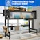 ASIEIT Dish Drying Rack 3Tier Over The Sink Dish Drying Rack 335 Over Sink Dish Rack for Small Kitchen SpaceSaving Dish Rack with Cover Baskets Utensil Large Sink Storage Organizer Black