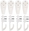 PinCute 60 Pack Concrete Wall Hooks Wall Picture Hangers with Invisible Nails No Drilling Picture Hanging Hooks for Stucco Cement Wall and More