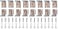 Aylifu Mirror Hanger Clips Set 4Sets 16 Pieces Unframed Mirror Mount Clips Metal Spring Loaded Mirror Hanger Clips with Screws and Rawl Plugs
