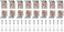 Aylifu Mirror Hanger Clips Set 4Sets 16 Pieces Unframed Mirror Mount Clips Metal Spring Loaded Mirror Hanger Clips with Screws and Rawl Plugs