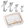 GOHIKING Picture Hanging Hooks 50 Pcs Heavy Duty 1050 lbs Picture Hangers Hardware kit with Nails for Picture Frame Canvas Mirror Hanging Decoration