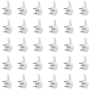MroMax 50Pcs Hardwall Hangers for Hardware Concrete Wall Hooks Invisible Nail Hangers NonTrace Wall Picture Hanger No Damage Stucco Hooks for Hanging Picture Photo Frame Clock 098 x 059 LW