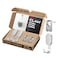 3M CLAW 25 lb 2 Drywall Silver Hooks 2 Extra Picture Hangers Heavyweight Hanging Solution for Backpacks Jackets Pictures and Room Decor Cute Wall Hooks 4 Pack