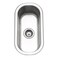 Houzer Club Stainless Steel Kitchen Bar Prep Sink 10 Inch Undermount Compact Oval Sink with Strainer Bottom Grid Durable Versatile Essential for Home Apartment CS1105C