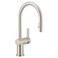 Moen Cia Spot Resist Stainless Modern Pulldown Kitchen Faucet with Power Boost Includes Optional Chrome Accents 7622SRS