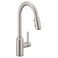 Moen Genta LX OneHandle Modern Kitchen Faucet with Pull Down Sprayer Reflex Docking Head and Power Boost for a Faster Clean Spot Resist Finish 7882SRS