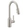 Moen Genta LX OneHandle Modern Kitchen Faucet with Pull Down Sprayer Reflex Docking Head and Power Boost for a Faster Clean Spot Resist Finish 7882SRS