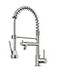 AIMADI Contemporary Kitchen Sink FaucetSingle Handle Stainless Steel Kitchen Faucets with Pull Down SprayerBrushed Nickel