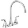 Peerless P2935LF Parkwood Two Handle Kitchen Faucet DeckMount Chrome