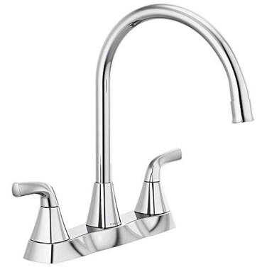Peerless P2935LF Parkwood Two Handle Kitchen Faucet DeckMount Chrome