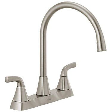 Peerless P2935LFSS Parkwood Two Handle Kitchen Faucet DeckMount Stainless