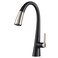 Kraus KPF1673SFSMB Nolen Dual Function Pull Faucets for Kitchen Sinks SingleHandle 16 38 Inch Spot Free Stainless SteelMatte Black