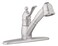 Aqua Vista 23K81COBNAV Singe Lever Kitchen Sink Faucet PullOut Brushed Nickel